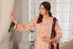 Dressline Launching New Unstitched  3 Pcs Premium Chikankari & Cutwork Emb Digital Printed Lawn Collection