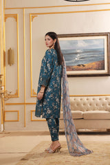 Dressline Zahra New Stitched Fancy Emb Chikankari Lawn Fancy  Dupatta Collection