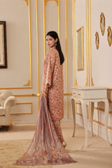 Dressline Zahra New Stitched Fancy Emb Chikankari Lawn Fancy  Dupatta Collection