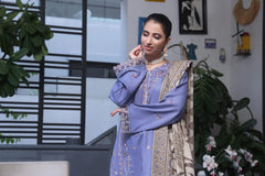 Dressline Semi Stitched 3 Pcs Luxury Emb  Khaddar Collection
