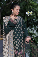 Dressline Semi Stitched 3 Pcs Luxury Emb  Khaddar Collection