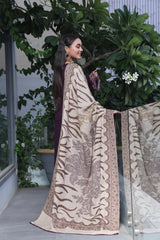 Dressline Semi Stitched 3 Pcs Luxury Emb  Khaddar Collection