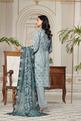 Dressline Un Stitched 3 Pcs Emb Chikankari Digital Printed Lawn Collection