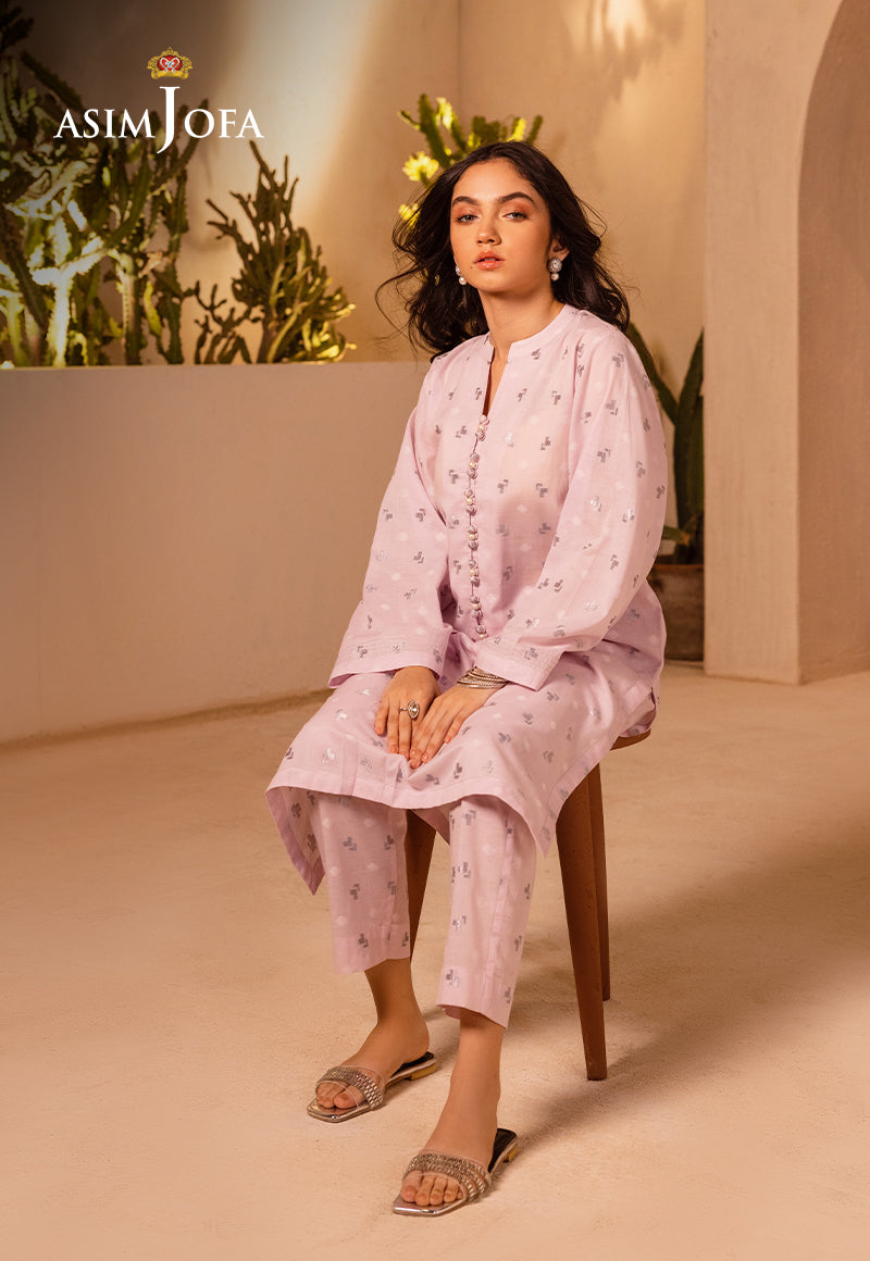 Asim Jofa Essential Pret Ajpb-13 Printed Jacquard 2 Pcs