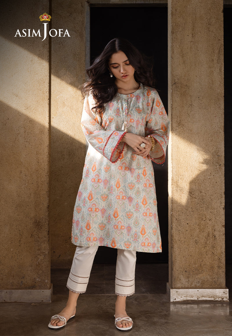 Asim Jofa Essential Pret Ajpb-02 Printed Cambric 1 Pc