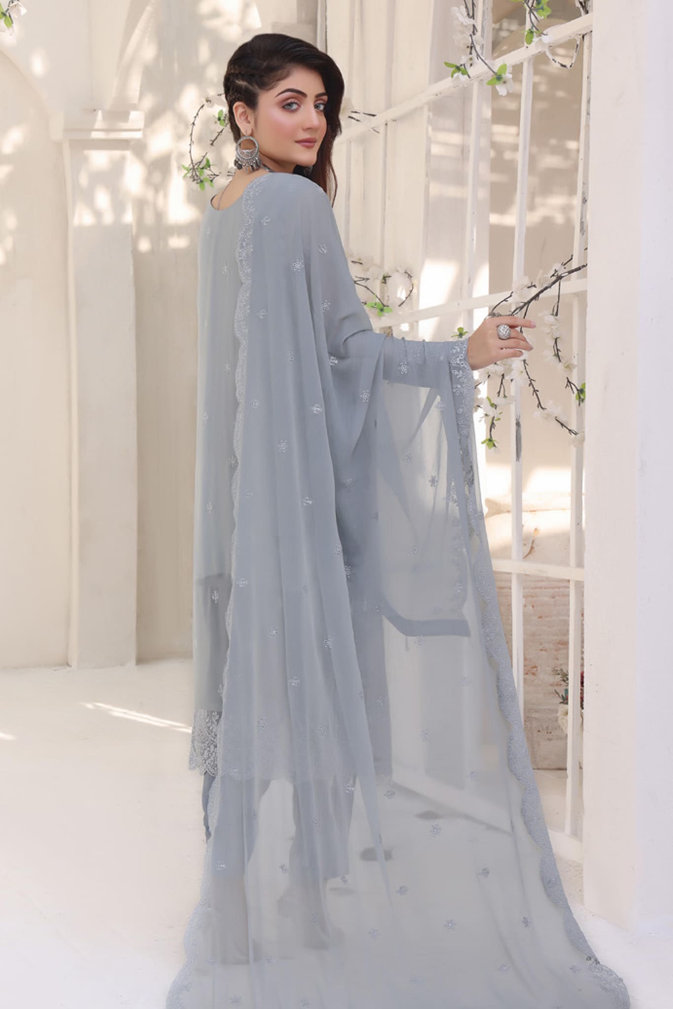 Libaas e Khas by Soghat Unstitched 3 Piece Luxury Chiffon Collection'2022-LK-05