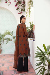 Kuch Khas By Flossie Unstitched 3 Piece Formals Vol-10 Collection'2025-Flamingo (S1)