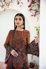 Kuch Khas By Flossie Unstitched 3 Piece Formals Vol-10 Collection'2025-Flamingo (S1)