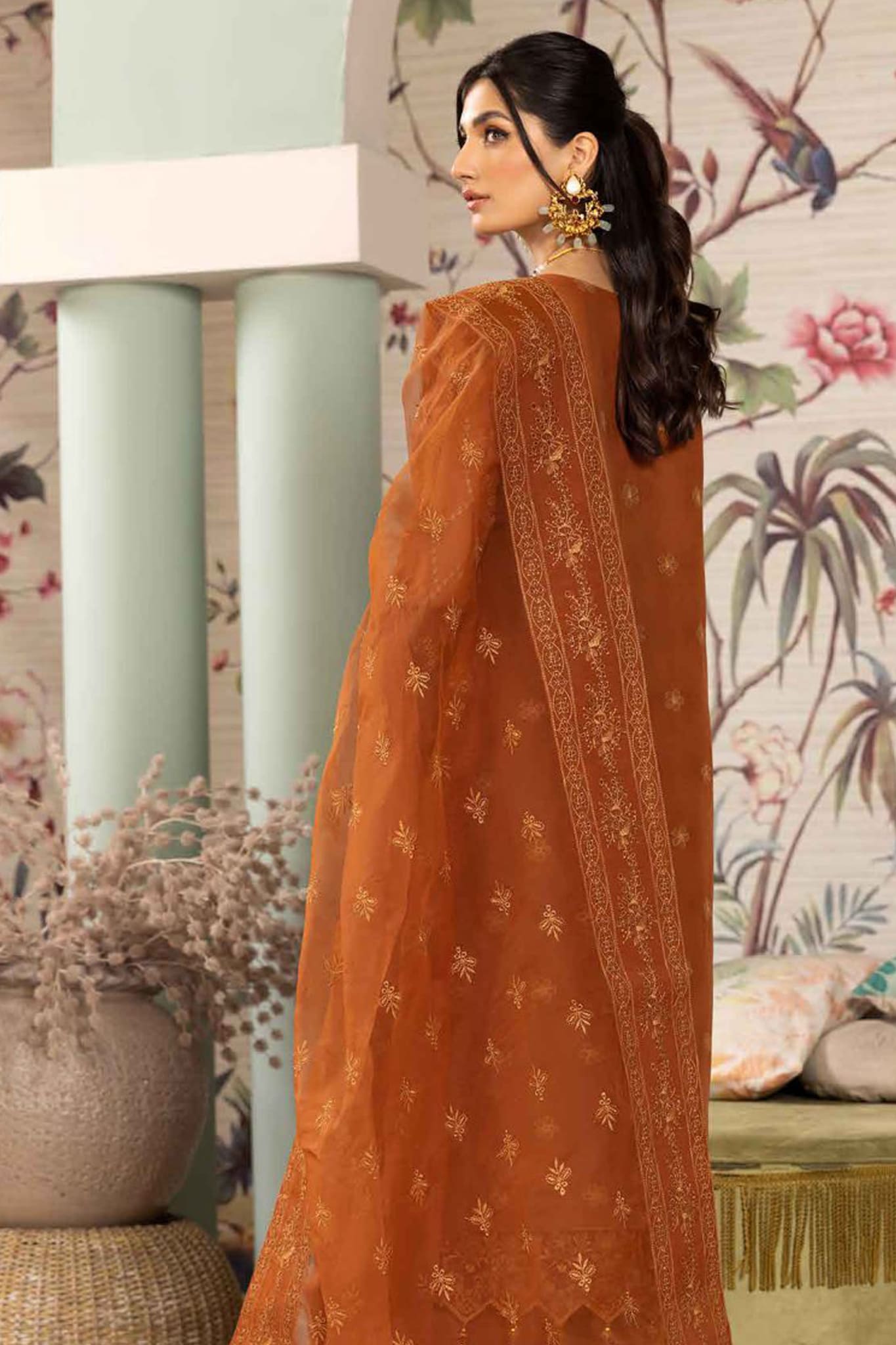 Dhaagay by Alizeh Unstitched 3 Piece Chiffon Vol-02 Collection'2023-05-Larisa