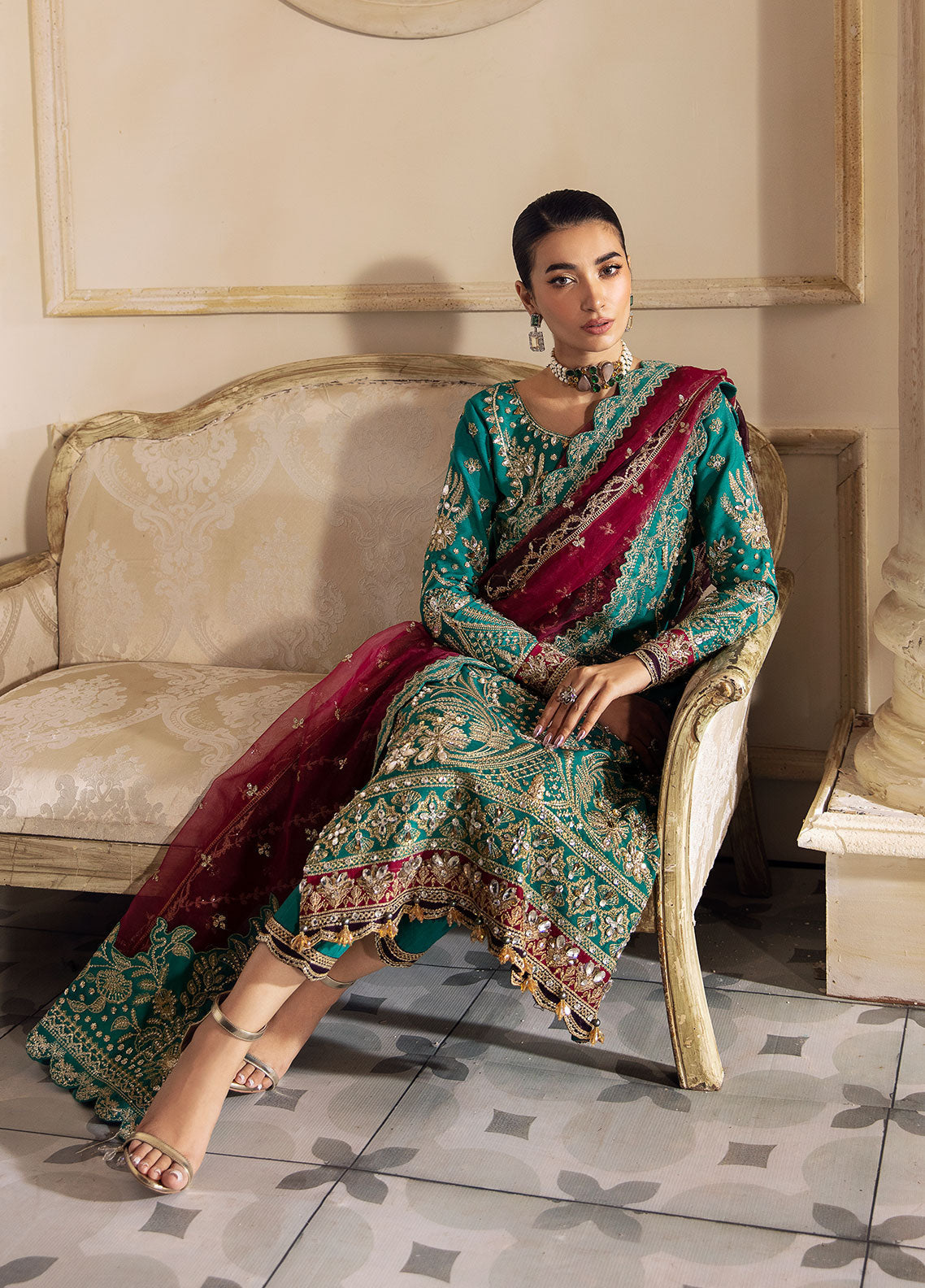 Aaniya By Gulaal Unstitched Wedding Formals Collection'2023-Amirah GL-WS-23V1-40