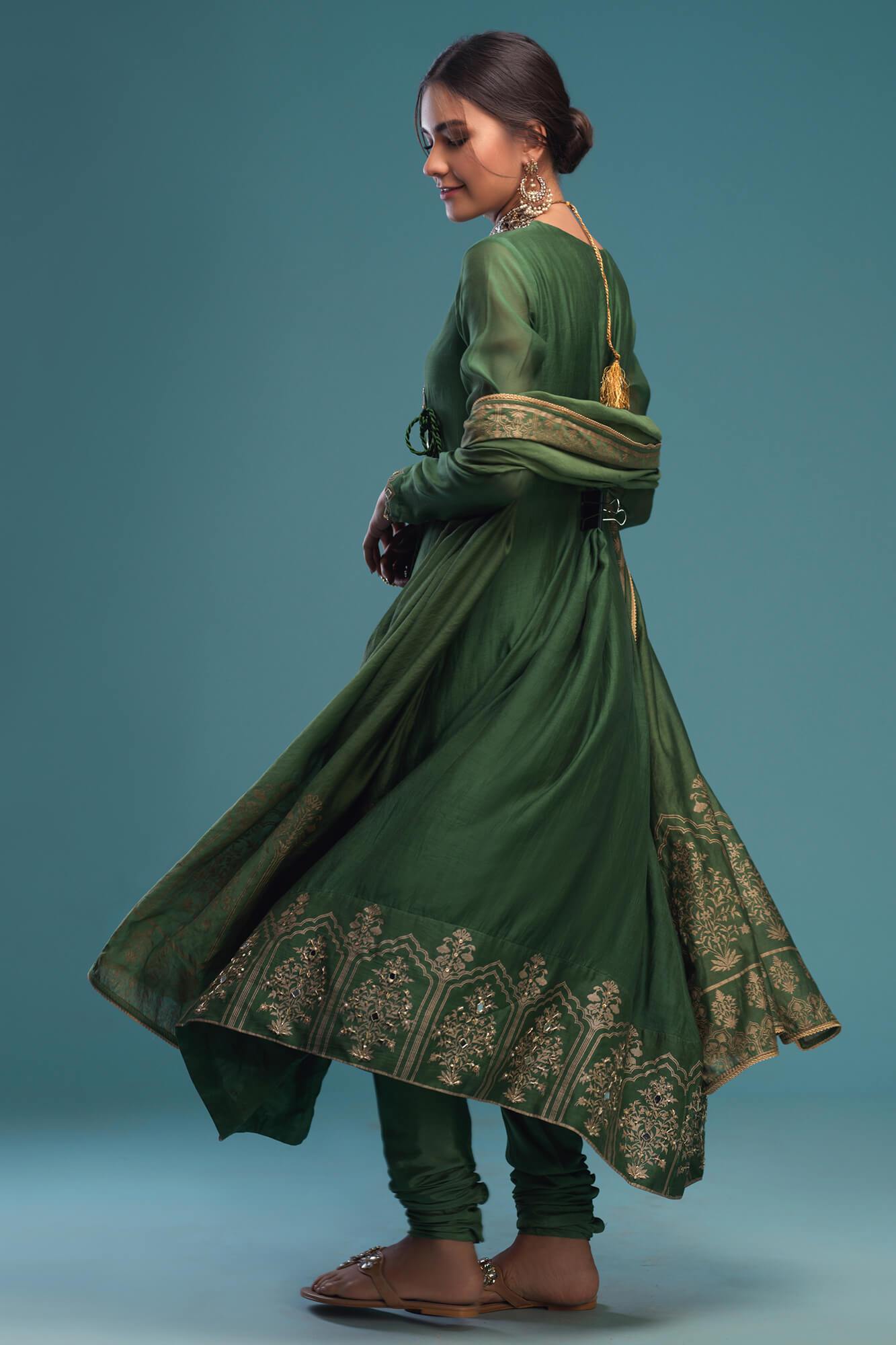 Aaina By Zaaviay Stitched Reema (Three Piece)