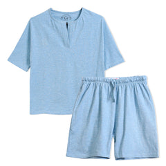 12 AM By Khawar Latif Cerulean Short Suit