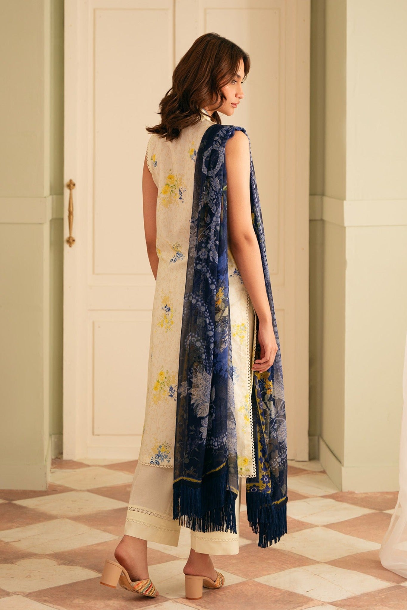 Festive Edit By Sahar Unstitched 3 Piece Emb Lawn Collection-06-Mediterranean Muse
