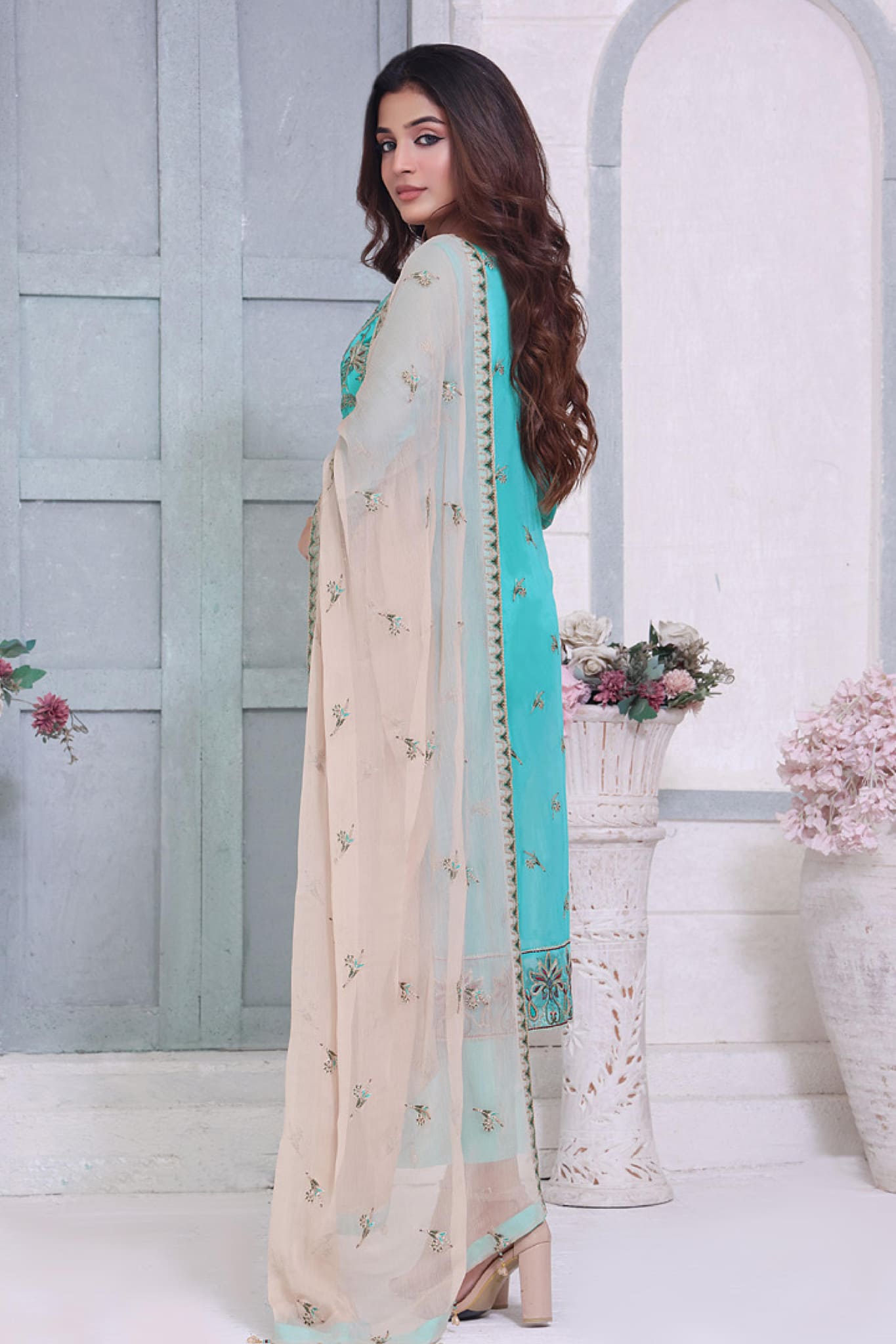 Libaas e Khas by Soghat Unstitched 3 Piece Luxury Chiffon Collection'2022-LK-06