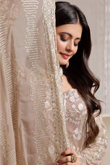 Myra By Soghat Stitched 3 Piece Luxury Emb Chiffon Collection'2025-Myra-06-Beige