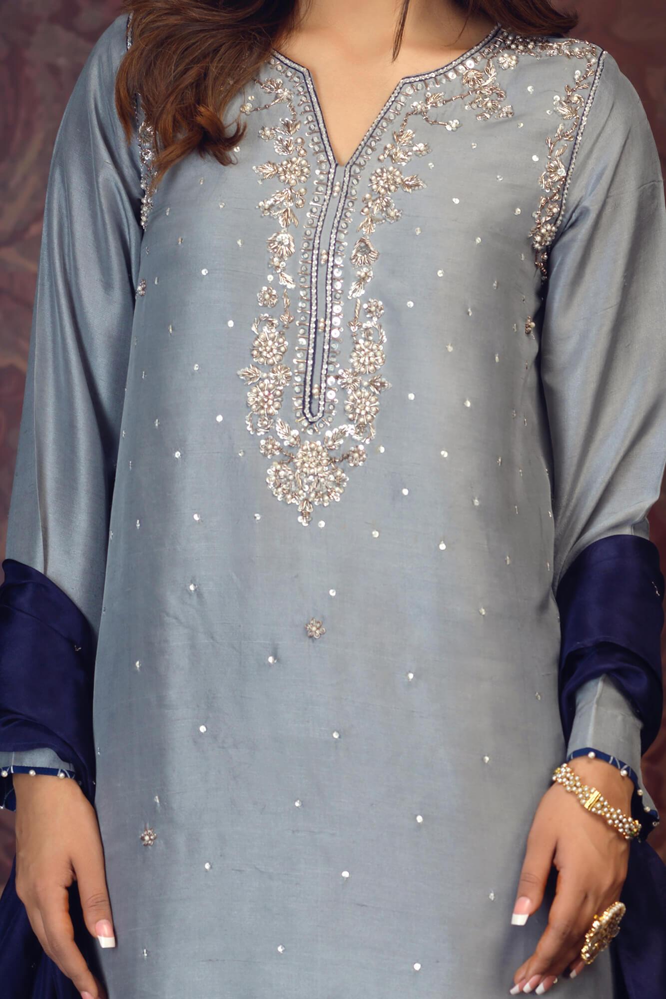 Arzish By Zaaviay Stitched Hoor (Three Piece)