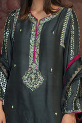 Arzish By Zaaviay Stitched Zeb (Three Piece)