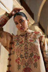 Elan Unstitched 3 Piece Luxury Lawn Collection'2025-07-B-Zahara