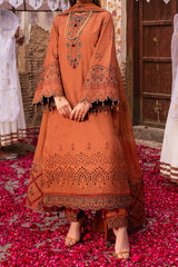 Rawayat By Alizeh Unstitched 3 Piece Luxury Emb Lawn Collection'2024-07-Manat
