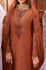 Rawayat By Alizeh Unstitched 3 Piece Luxury Emb Lawn Collection'2024-07-Manat