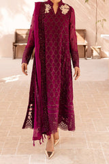 Ensembles By Azure Unstitched 3 Piece Festive Formals Eid Edit Collection'2024-07-Orchid Obsession