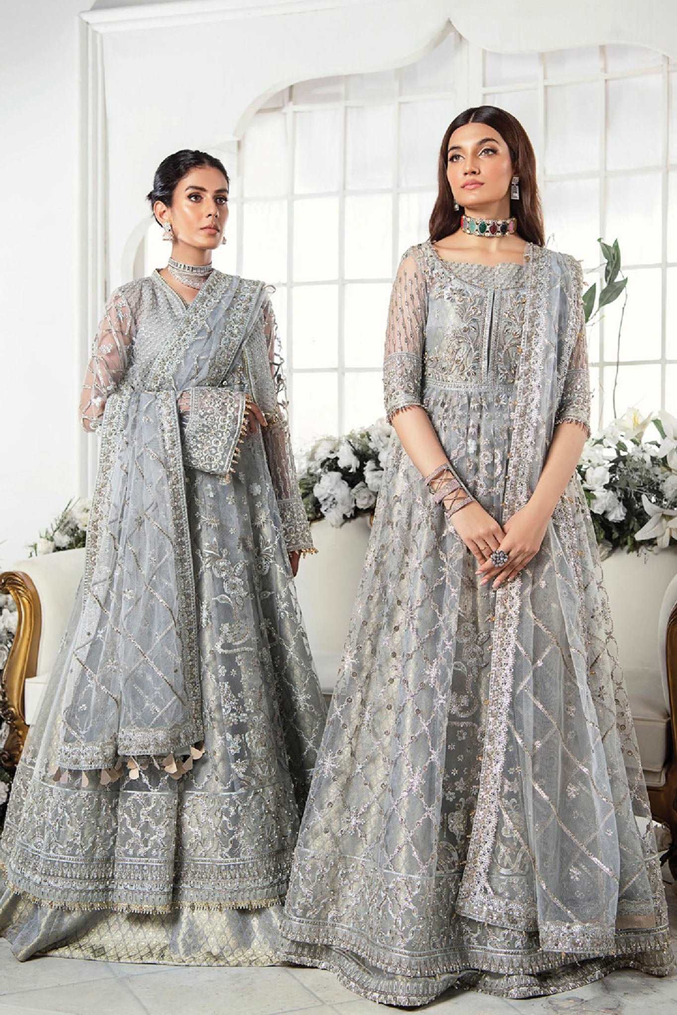 AIK Atelier Unstitched 3 Piece Luxury Wedding Festive Collection'2022-D-07