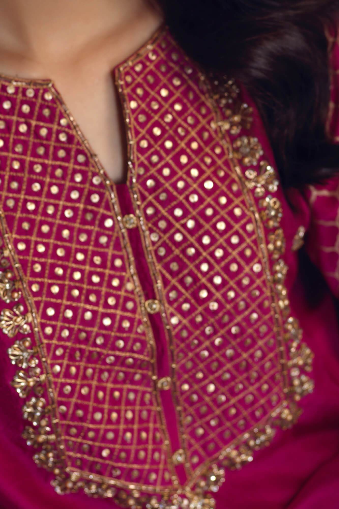 Arzish By Zaaviay Stitched Deeba (Three Piece)