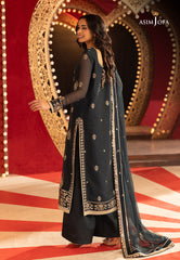 Asim Jofa Luxury Festive Drop 3 Ajllf-08 Embroidered Chiffon 3 Pcs