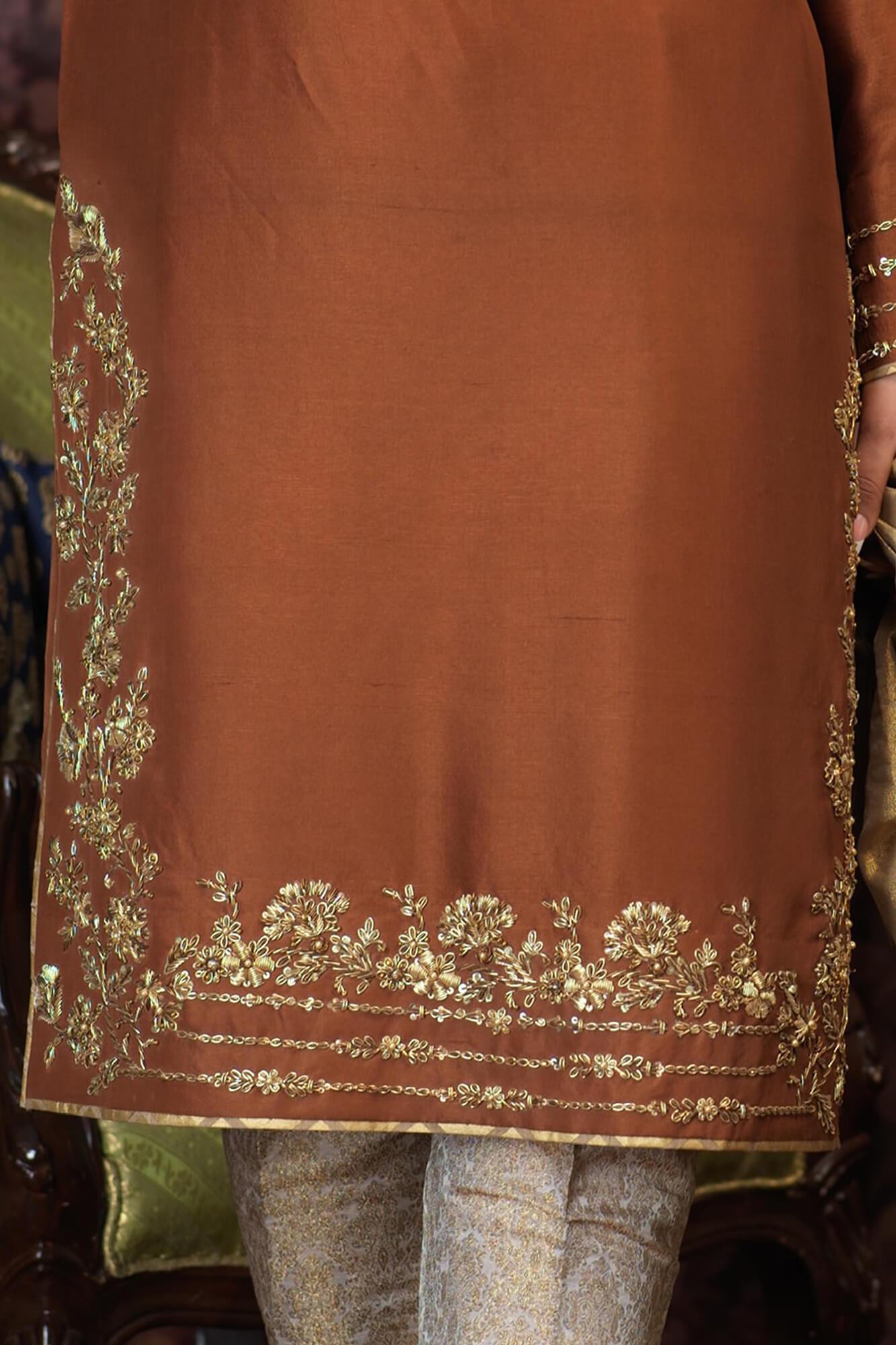 Arzish By Zaaviay Stitched Maya A (Three Piece)