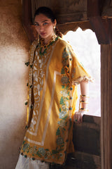 Elan Unstitched 3 Piece Luxury Lawn Collection'2025-08-B-Aurelia