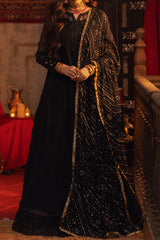 Azure Unstitched 3 Piece Luxe Festive Formals Eid Collection'2024-08-Noir Majesty