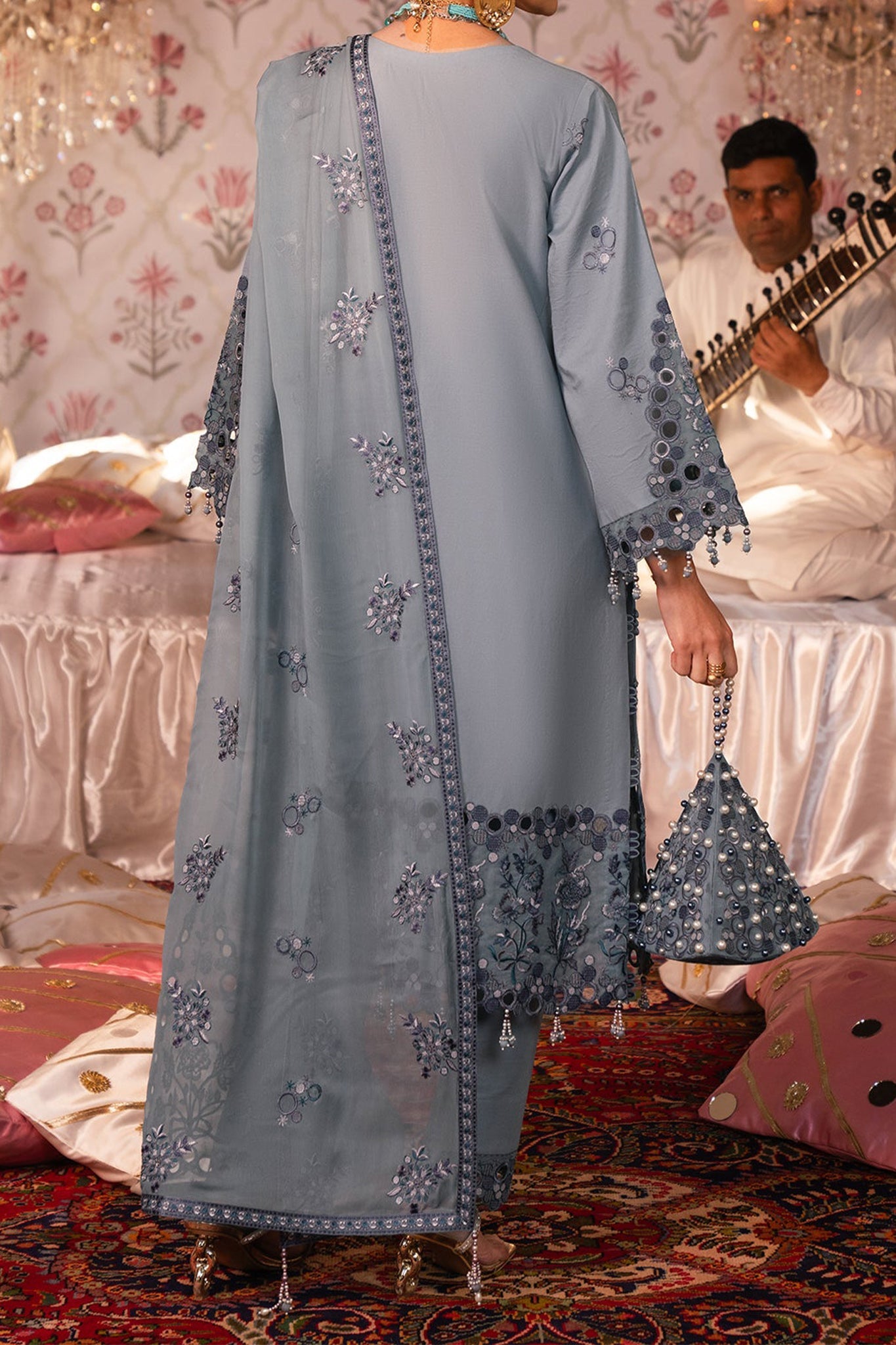 Rawayat By Alizeh Unstitched 3 Piece Luxury Emb Lawn Collection'2024-08-Sahiba