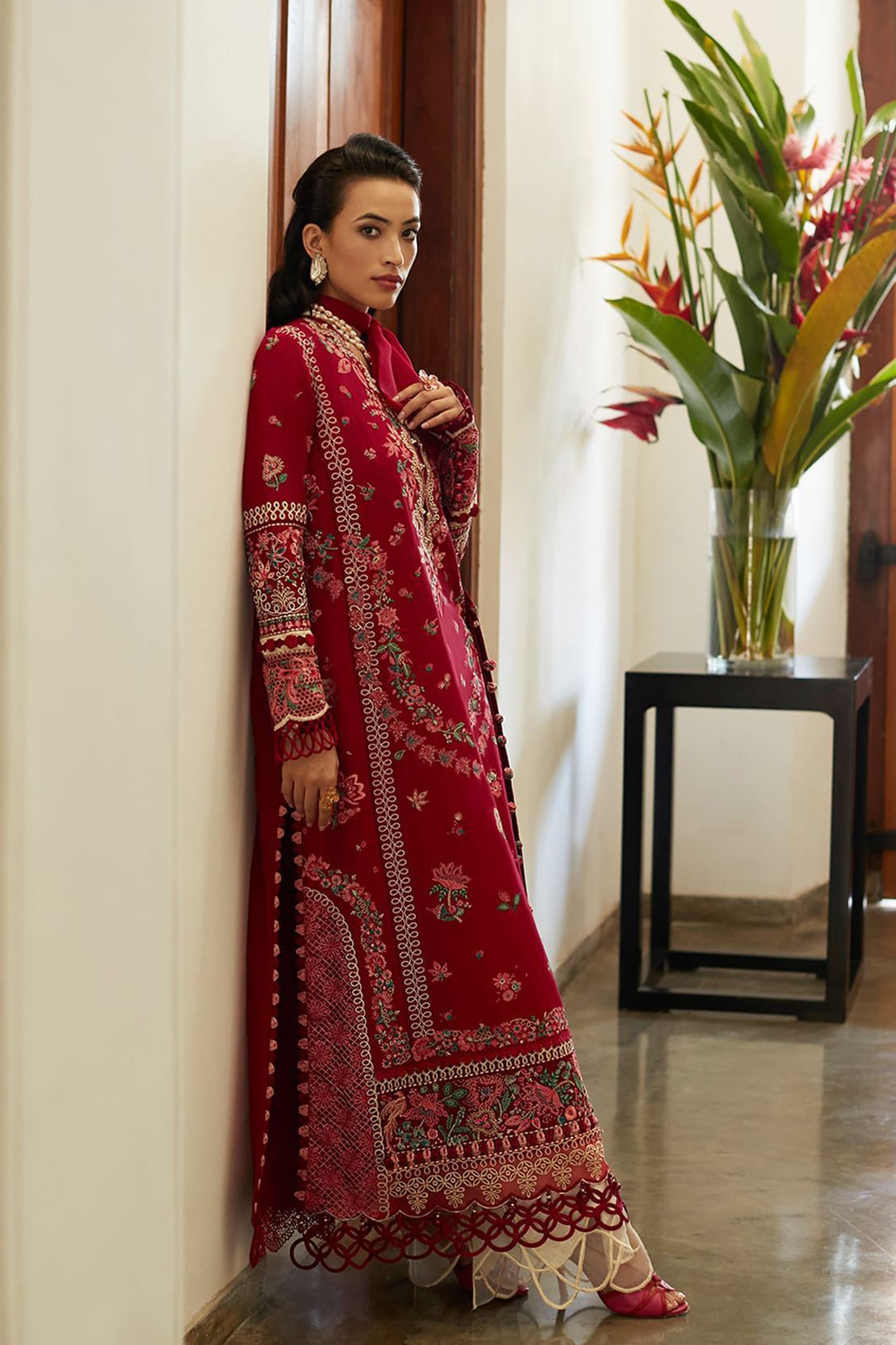 Elan Unstitched 3 Piece Luxury Lawn Collection'2023-EL23-08-A
