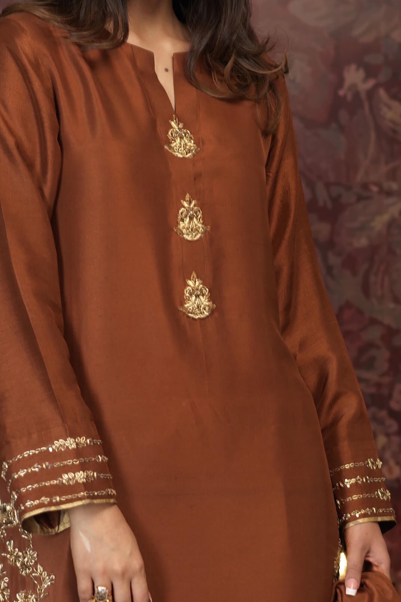 Arzish By Zaaviay Stitched Maya A (Three Piece)