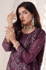 Myra By Soghat Stitched 3 Piece Luxury Emb Chiffon Collection'2025-Myra-08-Purple