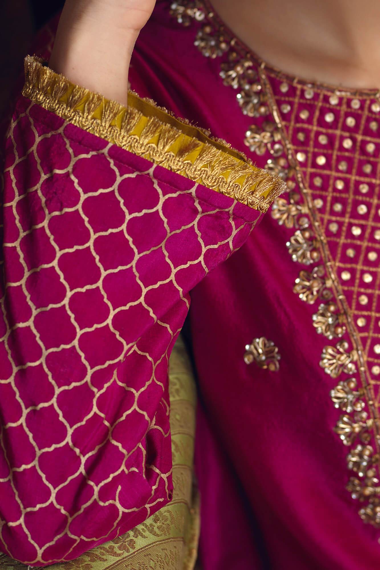 Arzish By Zaaviay Stitched Deeba (Three Piece)