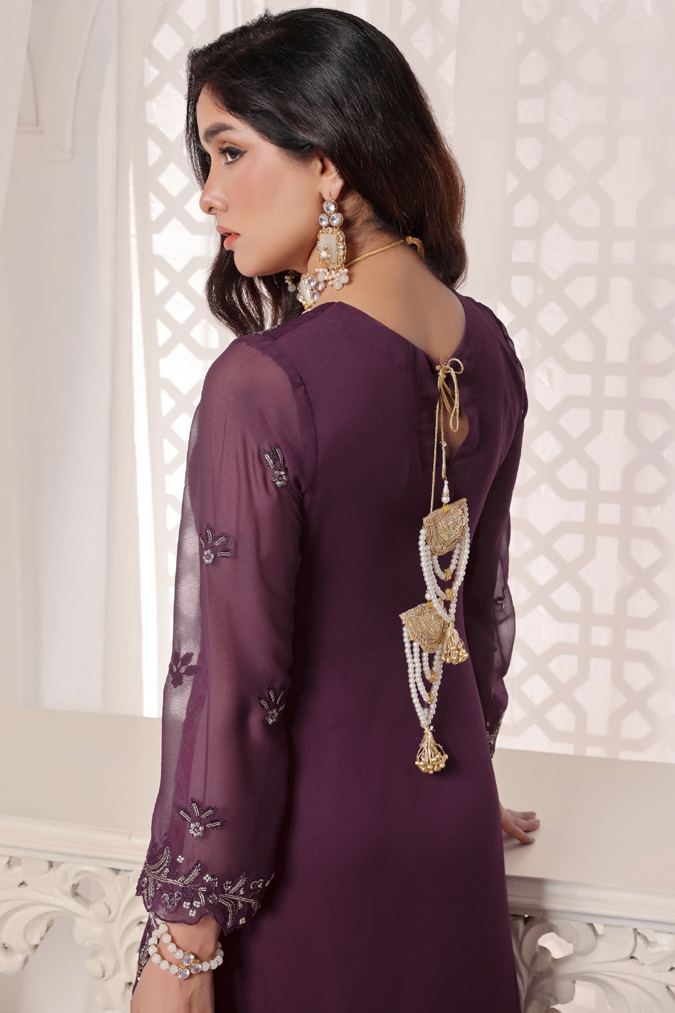 Myra By Soghat Stitched 3 Piece Luxury Emb Chiffon Collection'2025-Myra-08-Purple