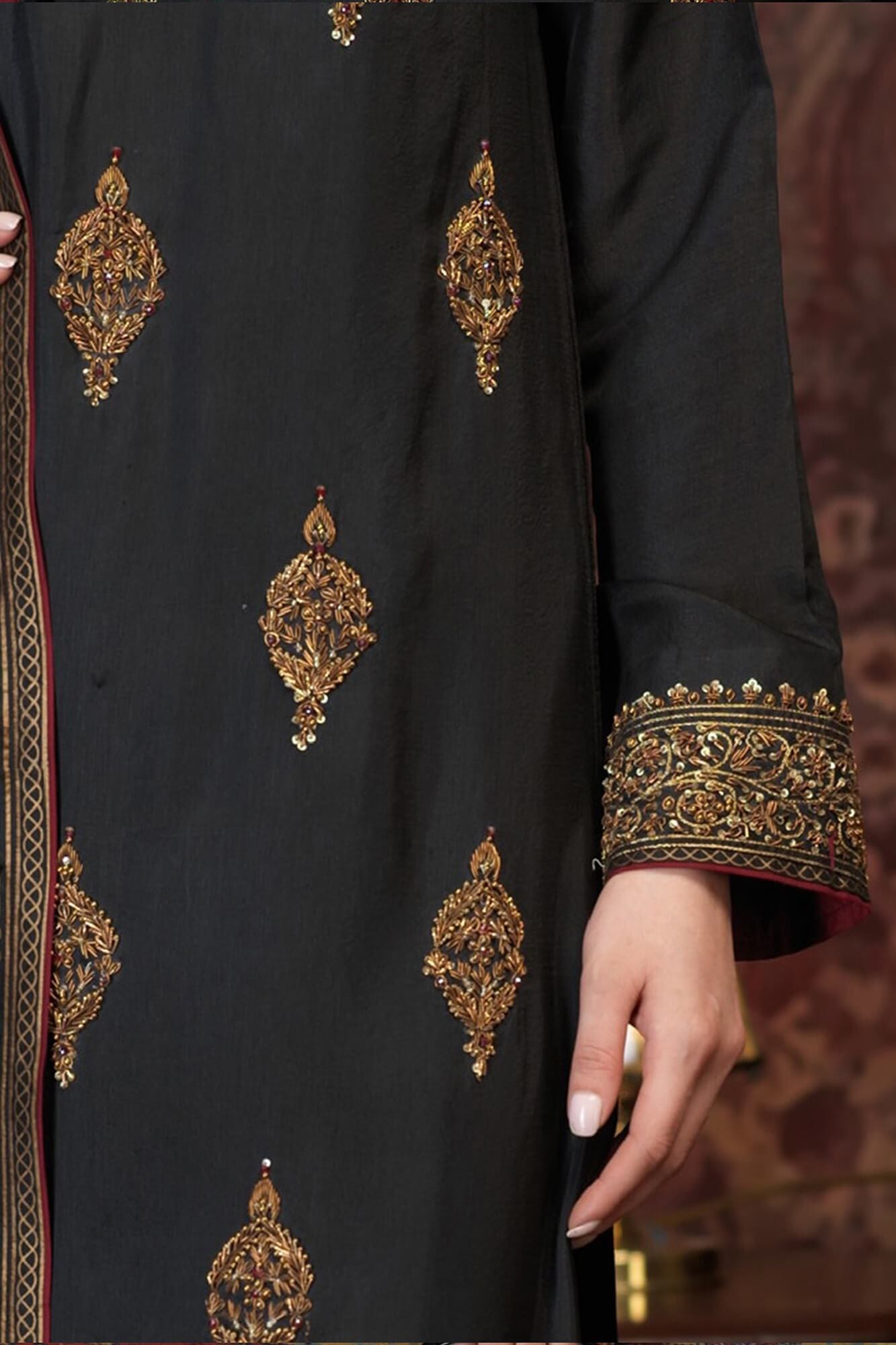 Arzish By Zaaviay Stitched Zoya (Three Piece)
