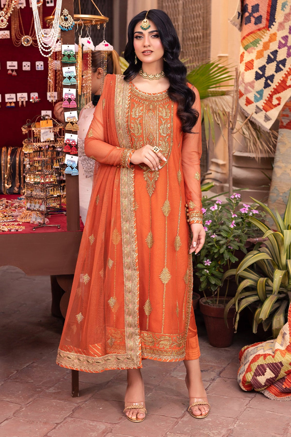 Pyaar Diyan Gallan By Asim Jofa Unstitched 3 Piece Luxury Formals Collection'2024-AJEM-08