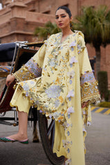 Elan Unstitched 3 Piece Luxury Lawn Collection'2025-09-A-Amara