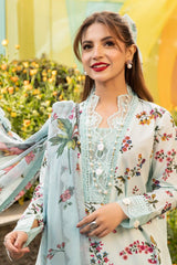 M.Basics By Maria B Unstitched 3 Piece Lawn Vol-01 Collection-09-B
