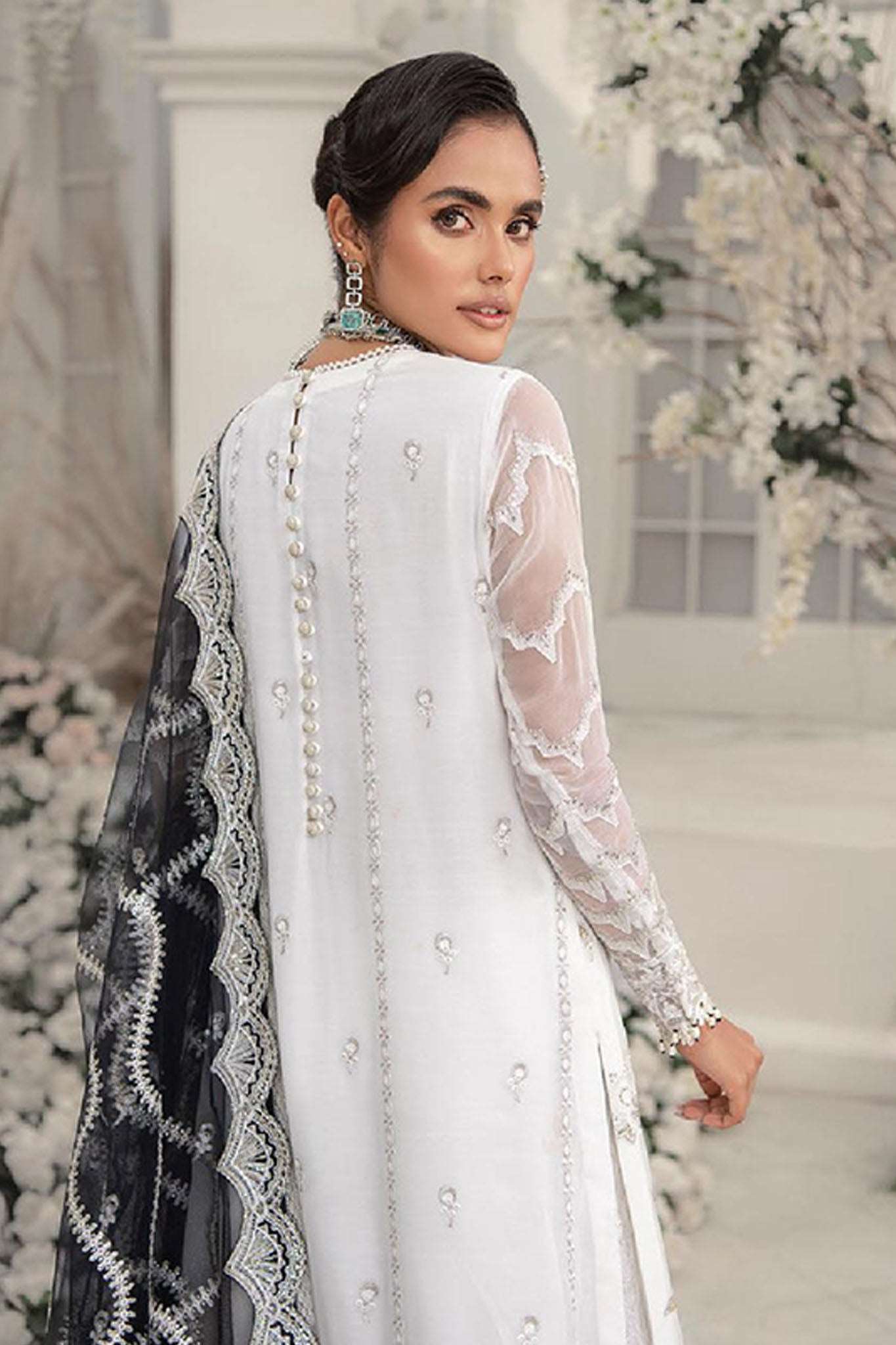 AIK Atelier Unstitched 3 Piece Luxury Wedding Festive Collection'2022-D-09