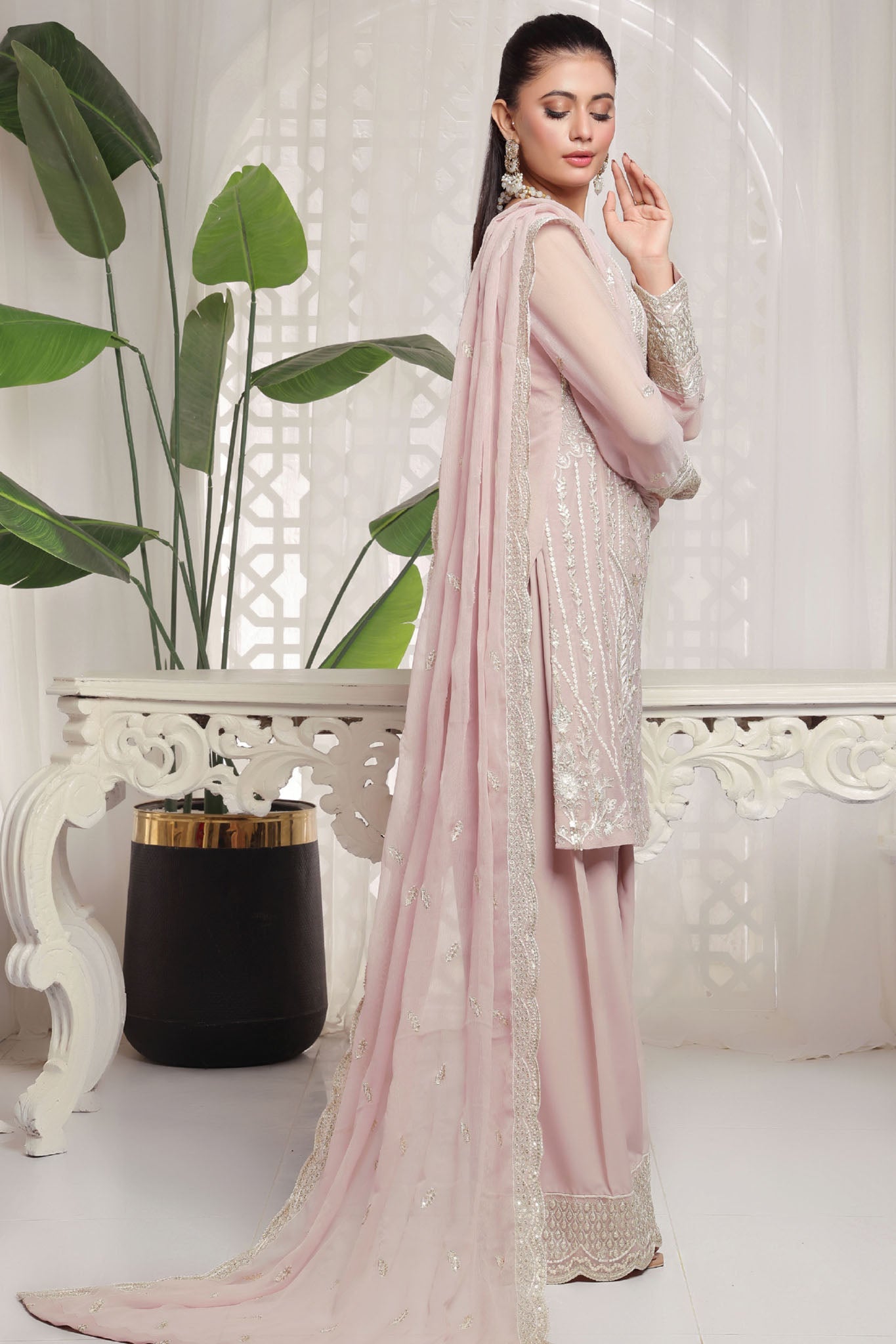 Myra By Soghat Stitched 3 Piece Luxury Emb Chiffon Collection'2025-Myra-09-Pink