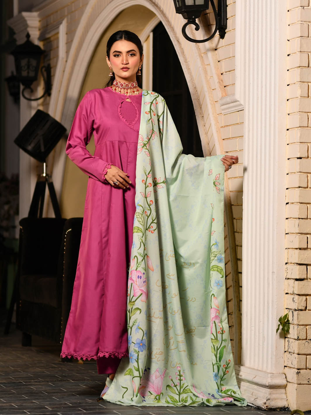 Tng By Md Stitched Collection-Aseera 2 Piece Frock