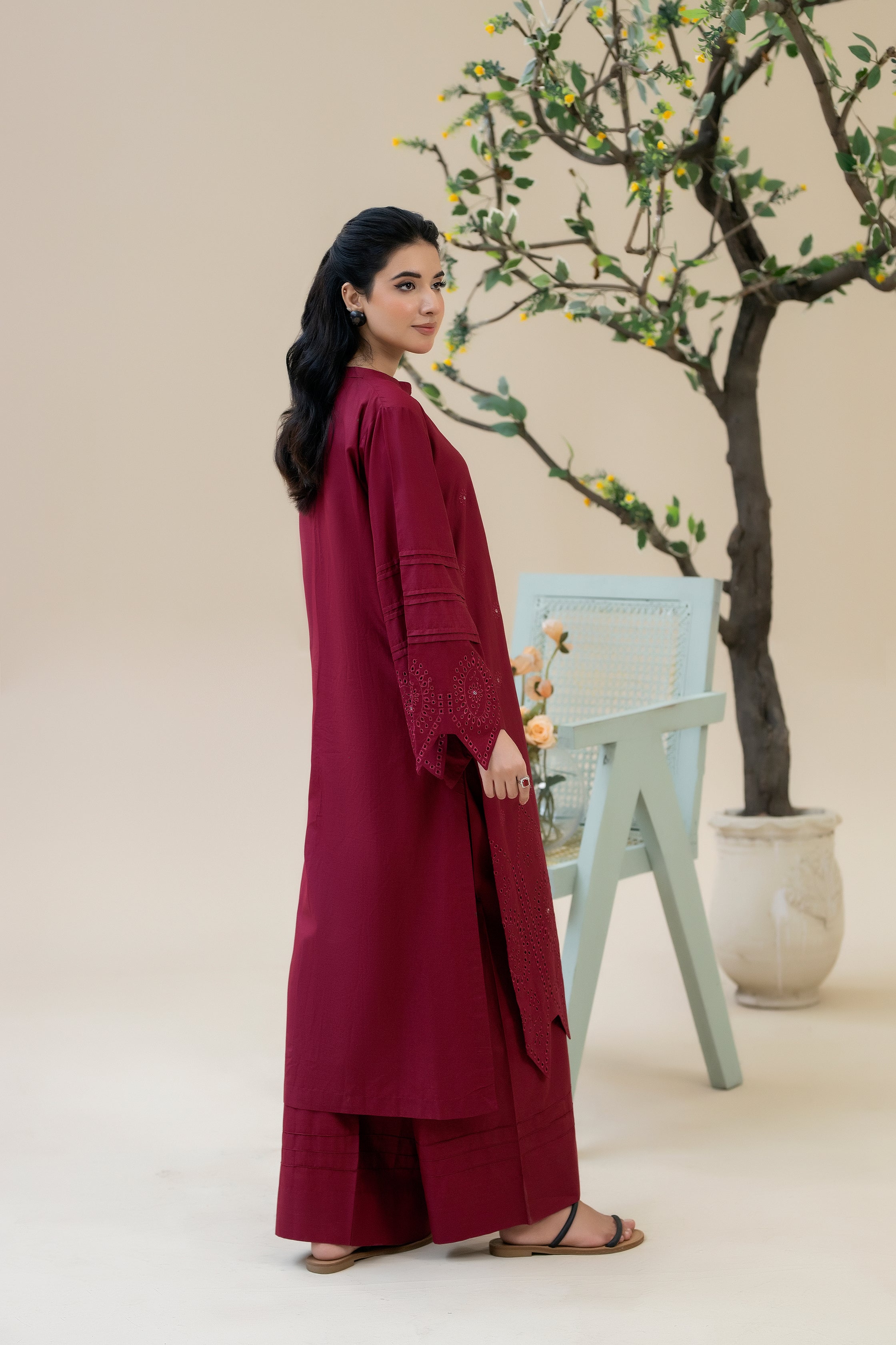 Zoya Zafar Stitched 2 Piece Cotton Collection'2025-Hina