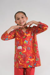 Dhaga Stitched 2 Piece Premium Cambric Kids Collection'2025-Jiggle
