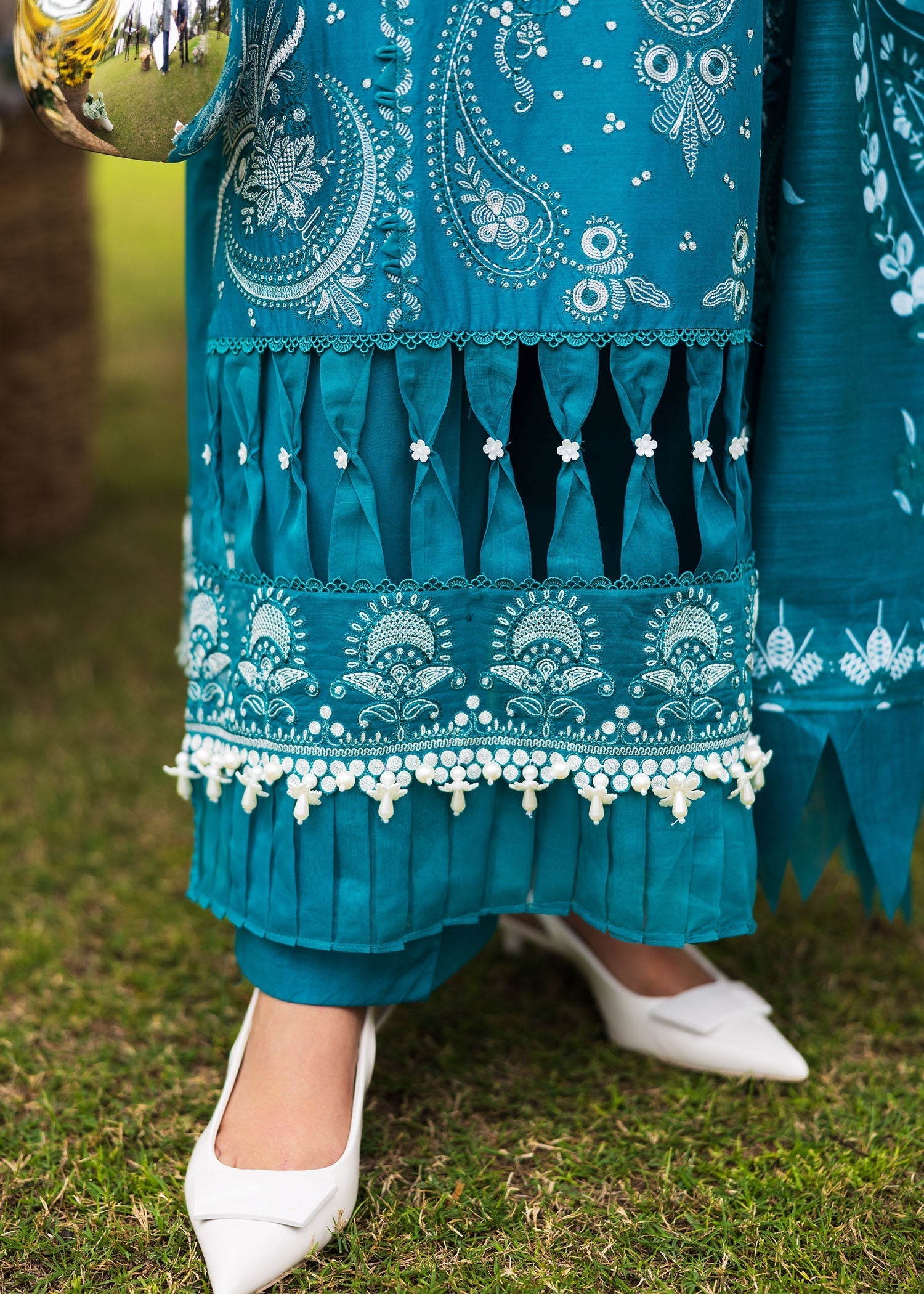 Bloom & Beyond - Paras By Pasha Unstitched 3 Piece Lawn Collection'2025-Sapphire Bloom