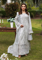 Bloom & Beyond - Paras By Pasha Unstitched 3 Piece Lawn Collection'2025-Ash Bloom