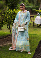 Bloom & Beyond - Paras By Pasha Unstitched 3 Piece Lawn Collection'2025-Crystal Bloom
