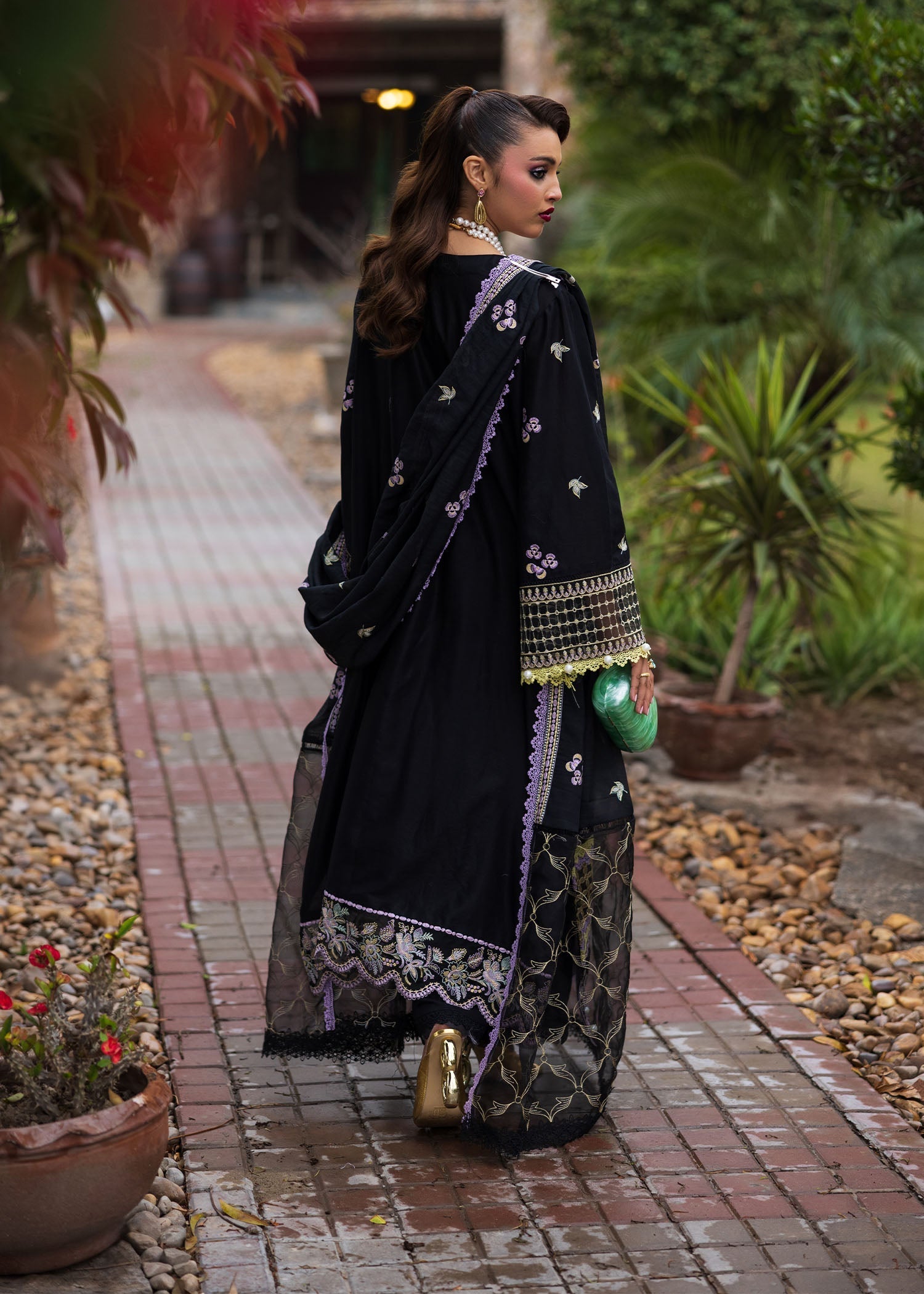 Bloom & Beyond - Paras By Pasha Unstitched 3 Piece Lawn Collection'2025-Evening Bloom